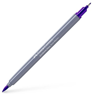 Faber Castell Μαρκαδόρος ''Goldfaber Aqua Dual Marker'' 249 (Mauve)