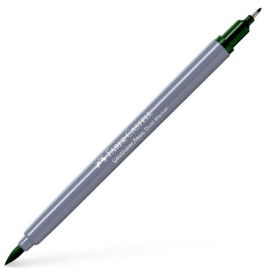 Faber Castell Μαρκαδόρος ''Goldfaber Aqua Dual Marker'' 267 (Pine Green)