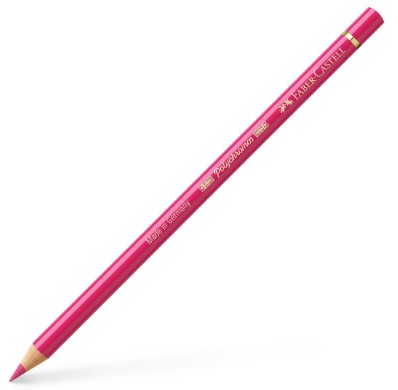 Faber Castell Ξυλομπογιά ''Polychromos'' 124 (Rose Carmine)