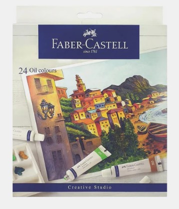 Faber Castell Creative Studio Λαδομπογιές (Σετ 24τμχ)