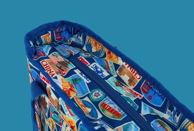 Borsa Porta Pranzo 10,8 l - Travel Stickers - Lunch Bag