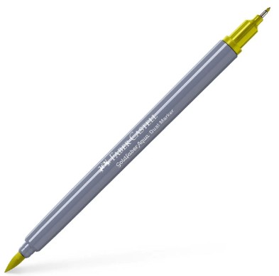 Faber Castell Μαρκαδόρος ''Goldfaber Aqua Dual Marker'' 370 (May Green Yellowish)