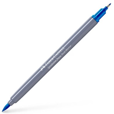 Faber Castell Μαρκαδόρος ''Goldfaber Aqua Dual Marker'' 449 (Azure Blue)