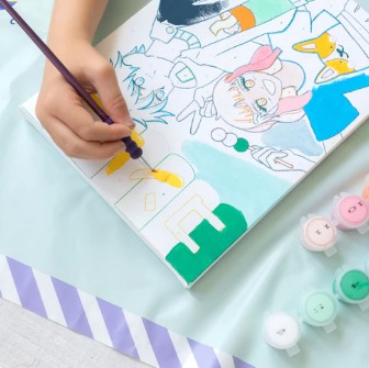 Kit de peinture au numéro pour les enfants de +8 ans - Konbini