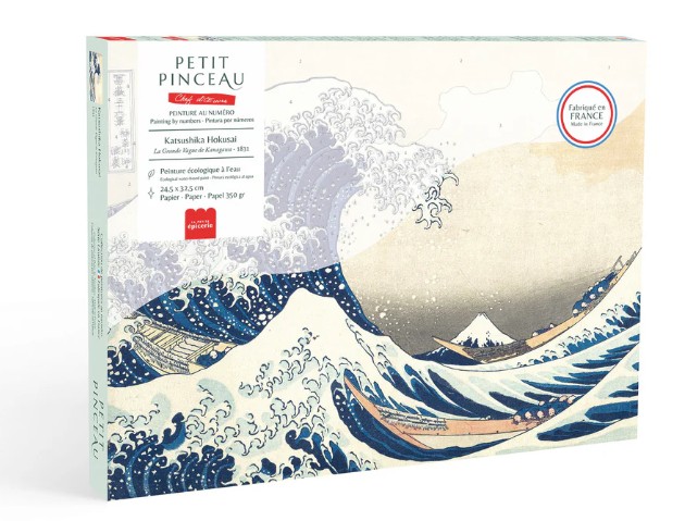La Petite Epicerie Σετ Ζωγραφικής ''Petit Pinceau'' La Grande Vague de Kanagawa, Katsushika Hokusai