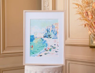 La Petite Epicerie Σετ Ζωγραφικής ''Petit Pinceau'' La Plage et la Falaise d'Amont, Claude Monet