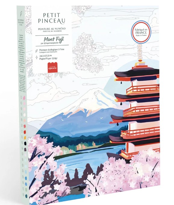 La Petite Epicerie Σετ Ζωγραφικής ''Petit Pinceau'' Mont Fuji