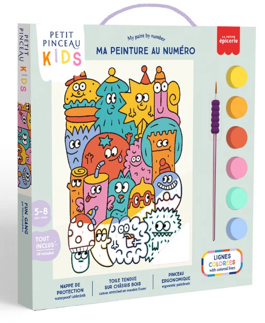 La Petite Epicerie Σετ Ζωγραφικής ''Petit Pinceau Kids'' Together