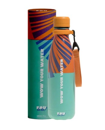 Eau Lala Ανοξείδωτο Μπουκάλι Θερμός 500ml (Orange)