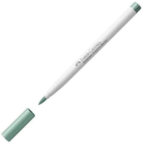 Faber Castell Goldfaber Creativre Marker Brush (594 Metallic Green)