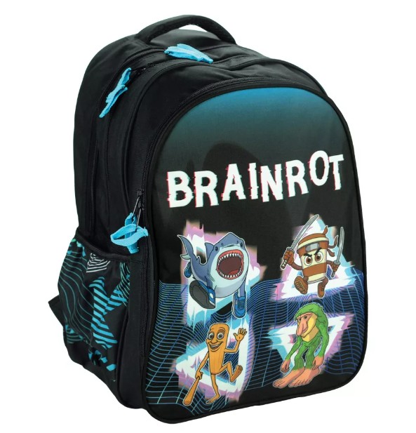 Gim Σακίδιο Πλάτης Δημοτικού Οβάλ ''Toikido Brainrot''