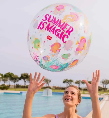 Legami Milano Φουσκωτή Μπάλα Παραλίας ''Summer Is Magic'' Glitter Beach Ball