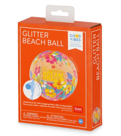 Legami Milano Φουσκωτή Μπάλα Παραλίας/Glitter Beach Ball ''Tropicana Dream''