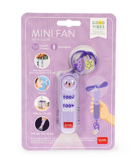 Rechargeable portable fan - Teddy