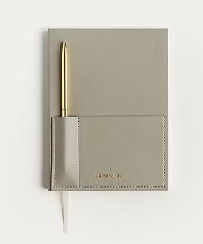 Somewhere Ultimate Notebook A5 (Stone Gray)
