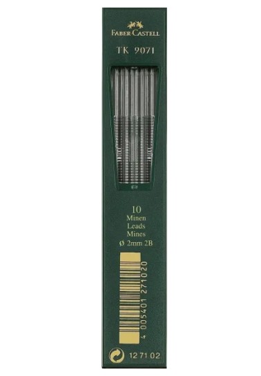 Faber Castell Refill Ανταλλακτικές Μύτες για μολύβια 2mm (2Β)