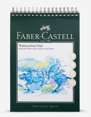 Faber Castell Μπλοκ Ακουαρέλας Σπιράλ A5 ,10 Φύλλα