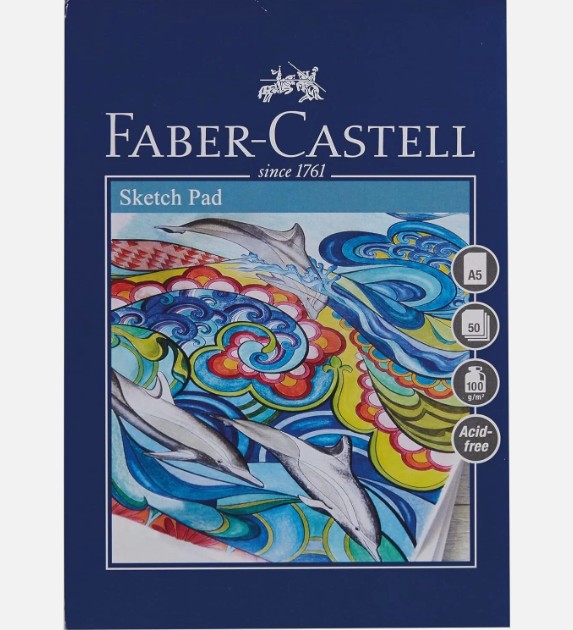 Faber Castell Sketch Pad A5 ,50 Φύλλα