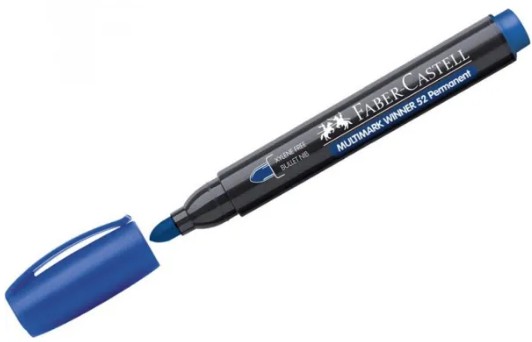 Faber Castell Μαρκαδόρος Multimark Winner 52 Permanent (Blue)