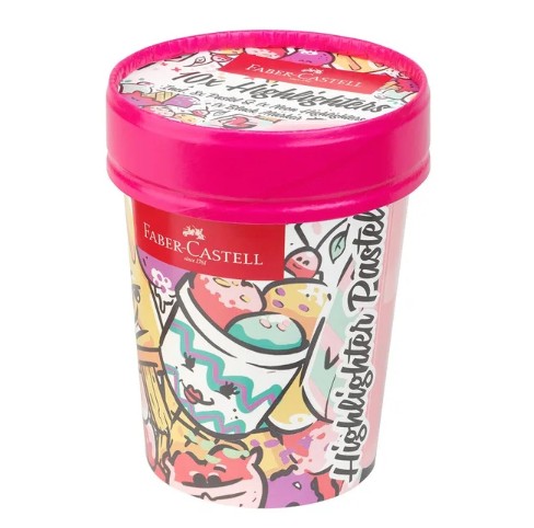 Faber Castell Μαρκαδόρος Υπογράμμισης Ice Cream (Σετ 10 Pastel Colors)