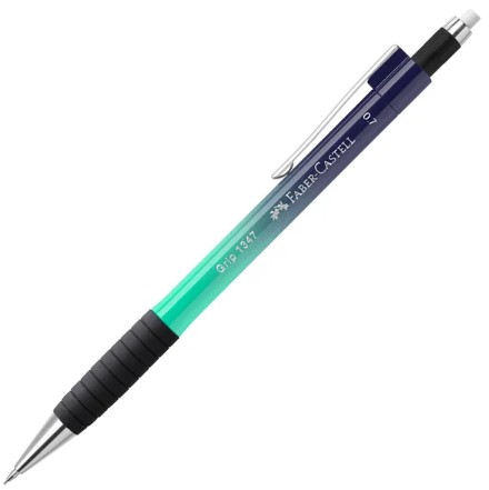 Faber Castell Μηχανικό Μολύβι 1347 Grip 0.7 mm (Buzzing Blue)