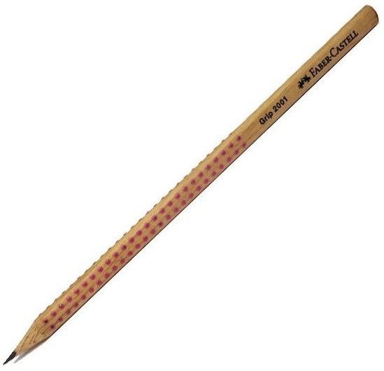 Faber Castell Μολύβι Grip 2001 Φυσικό Ξύλο Pink