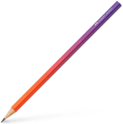 Faber Castell Μολύβι Τριγωνικό B (Punchy melon)