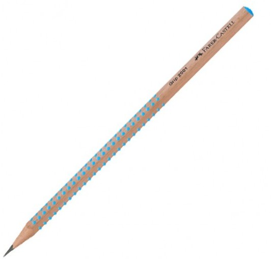 Faber Castell Μολύβι Grip 2001 Φυσικό Ξύλο Blue