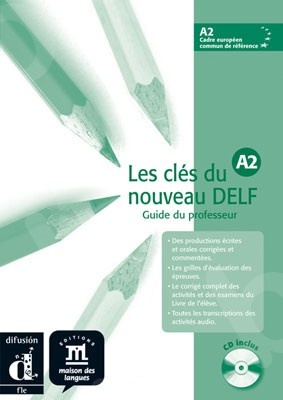 Les Cles Du Nouveau DELF A2 - Guide + CD  (Καθηγητή)