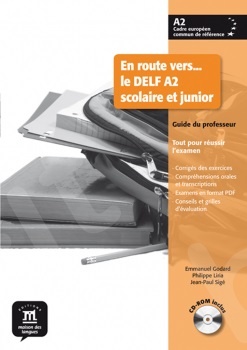 En route vers… le DELF A2 Scolaire et junior - Guide + CD (Καθηγητή)