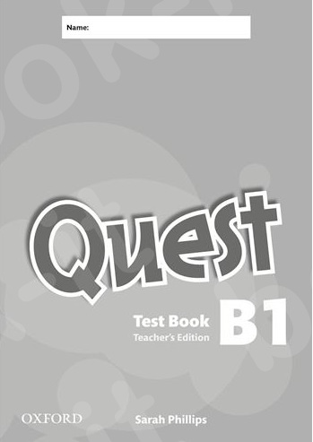 Quest B1 - Teacher's Test Book(Καθηγητή) - Νέο!