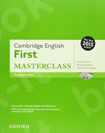 Cambridge English - First Masterclass - Teacher's Pack (Καθηγητή)