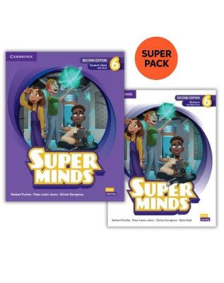 Super Minds 6 (2nd Edition) - Super Pack 1 (Student's +Workbook +Wordlist)