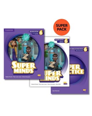Super Minds 6 (2nd Edition) - Super Pack 2 (Student's +Workbook +Super Practice+Wordlist)