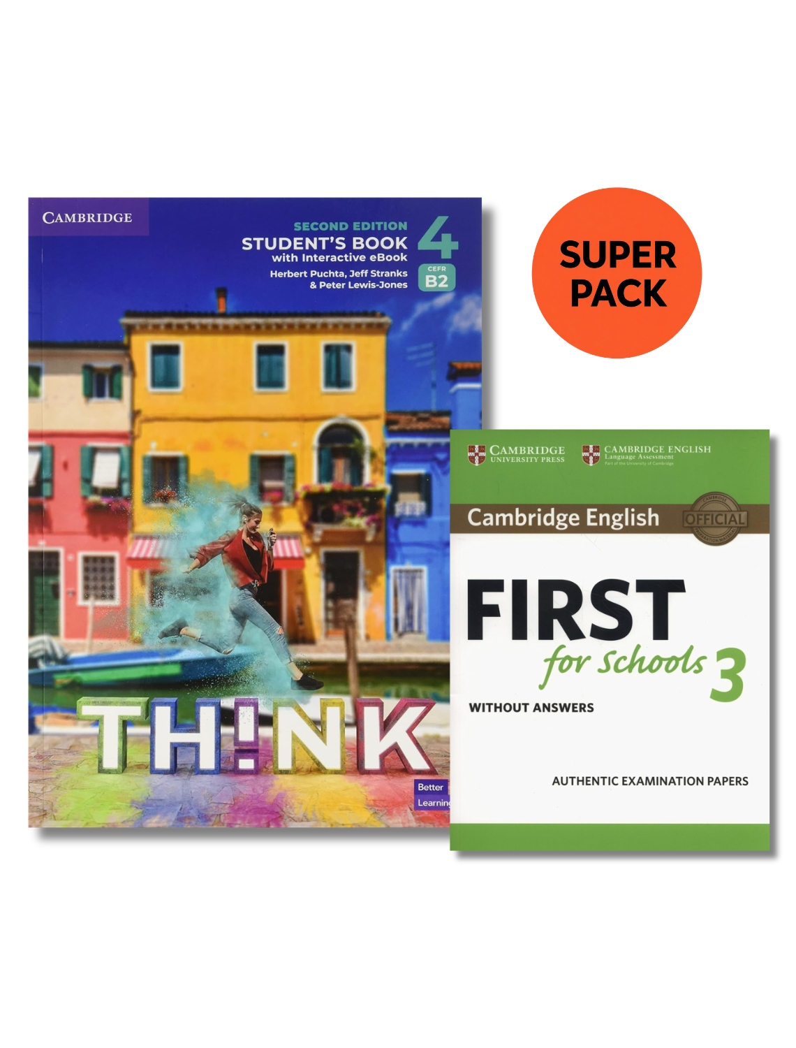 Think 4 (2nd Edition) - Super Pack 2 (Student's + First for Schools 3 + Wordlist) 2nd Edition