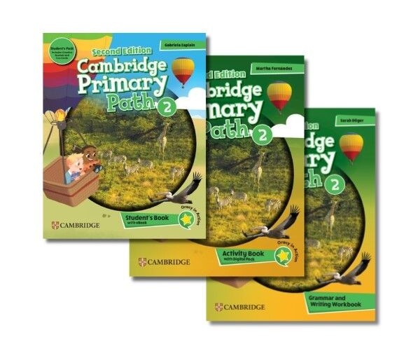 Cambridge Primary Path 2 (2nd Edition) - Super Pack 2 (Student's +Workbook +Grammar & Writing Workbook +Wordlist)