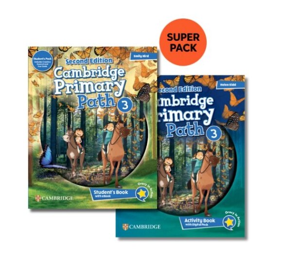 Cambridge Primary Path 3 (2nd Edition) - Super Pack 1 (Student's +Workbook +Wordlist)
