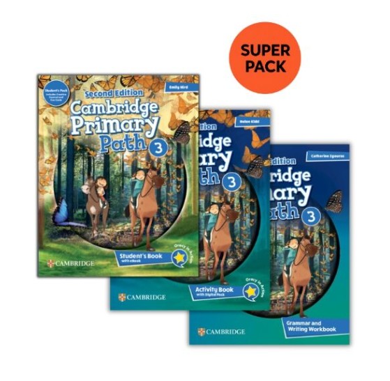 Cambridge Primary Path 3 (2nd Edition) - Super Pack 2 (Student's +Workbook +Grammar & Writing Workbook +Wordlist)