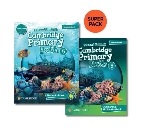 Cambridge Primary Path 5 (2nd Edition) - Super Pack 3 (Student's +Grammar & Writing Workbook +Wordlist)