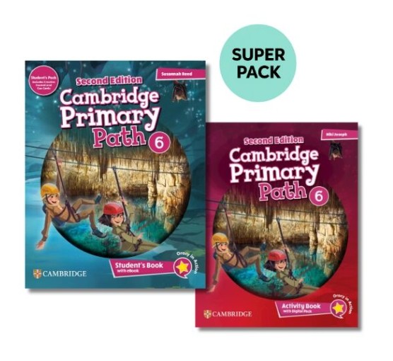 Cambridge Primary Path 6 (2nd Edition) - Super Pack 1 (Student's +Workbook +Wordlist)
