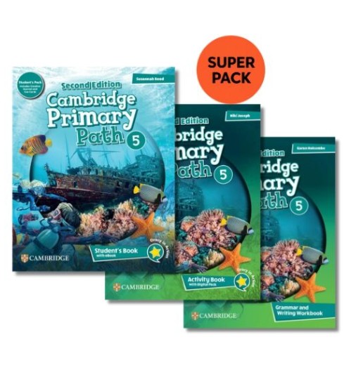 Cambridge Primary Path Level 5 (2nd Edition) - Super Pack 2 (Student's +Workbook +Grammar & Writing Workbook +Wordlist)