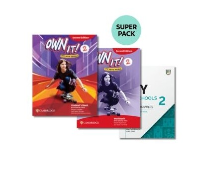 Own it! 2 (2nd Edition) - Super Pack 2 (Student's +Workbook +Key For Schools 2 +Wordlist)