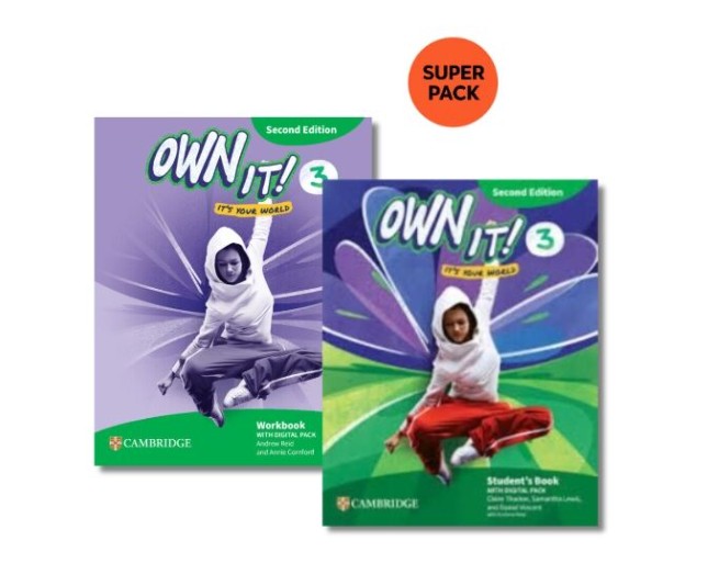 Own it! 3 (2nd Edition) - Super Pack 1 (Student's +Workbook +Wordlist)