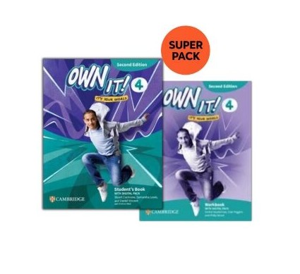 Own it! 4 (2nd Edition) - Super Pack 1 (Student's +Workbook +Wordlist)