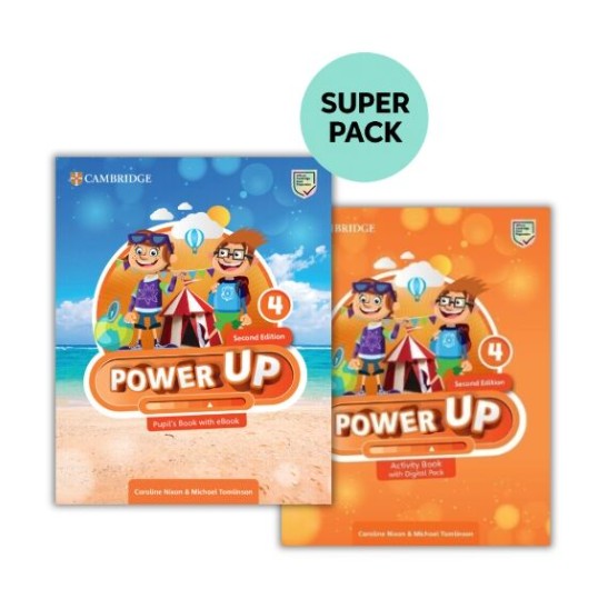 Power up 4 (2nd Edition) - Pack 1 (Student's +Workbook) 2nd Edition