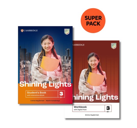 Shining Lights 3 - Super Pack 1 (Student's +Workbook +Wordlist)