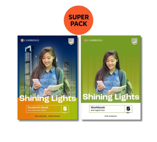 Shining Lights 5 - Super Pack 1 (Student's +Workbook +Wordlist)