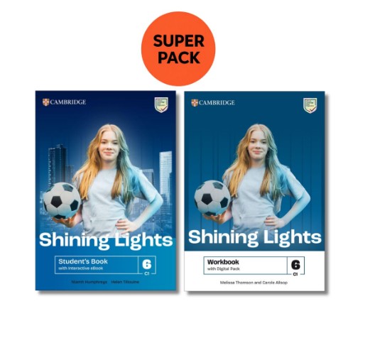 Shining Lights 6 - Super Pack 1 (Student's +Workbook +Wordlist)