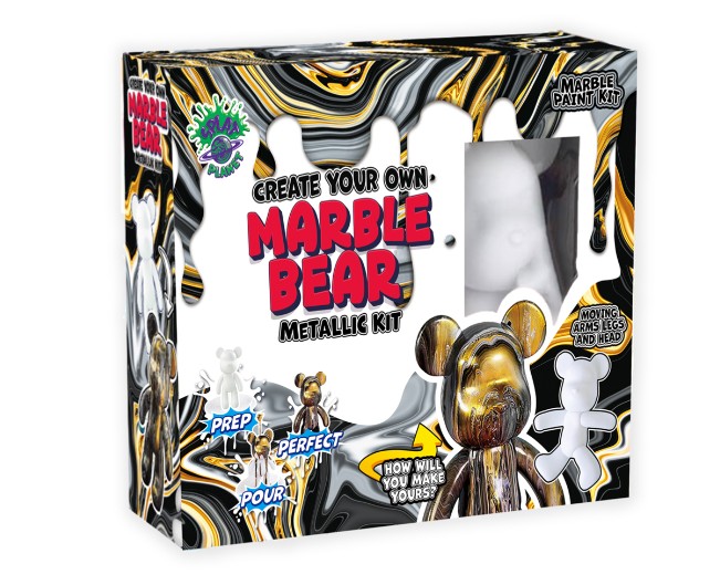 Wholesale Metallic Marble Bear kit