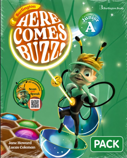Burlington Here Comes Buzz! Junior A - ΠΑΚΕΤΟ Όλα τα βιβλία της τάξης